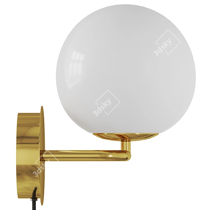Minimalist DFTP Shapes Sconce 3D model image 2