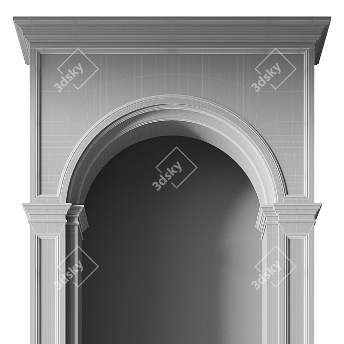 Classic Arch 3D Models Bundle 3D model image 7