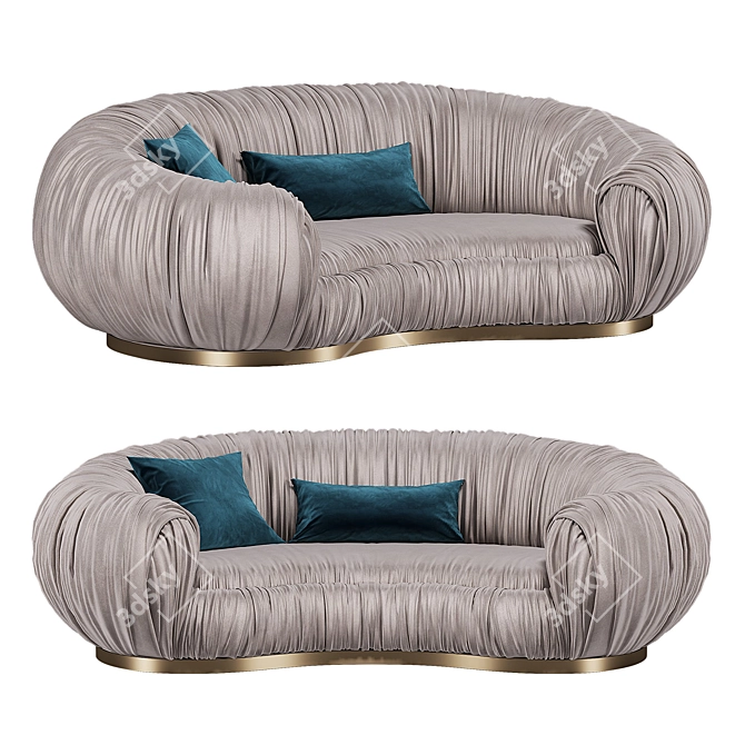 Contemporary Perugia Sofa 2016 Model 3D model image 1