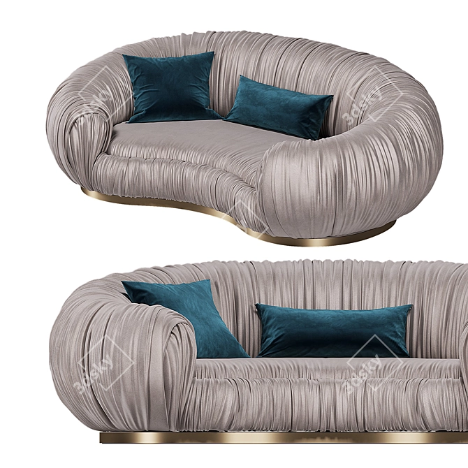 Contemporary Perugia Sofa 2016 Model 3D model image 4