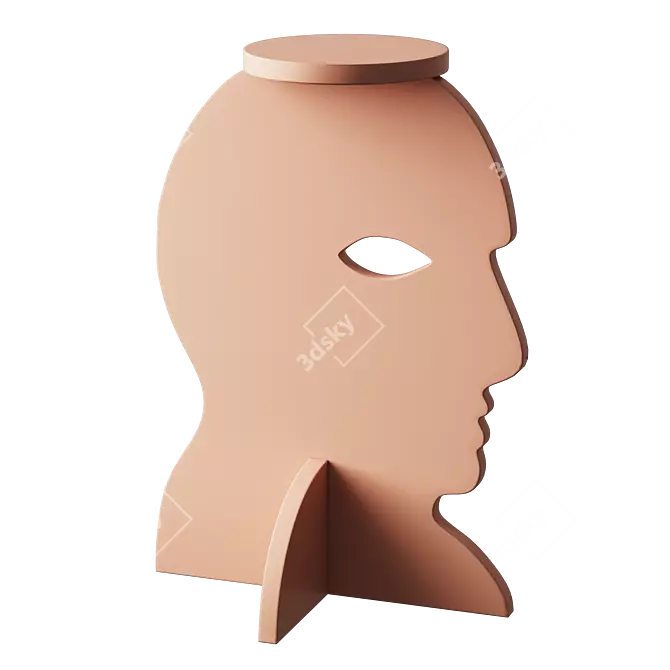 Profile Table: Modern Design Piece 3D model image 4