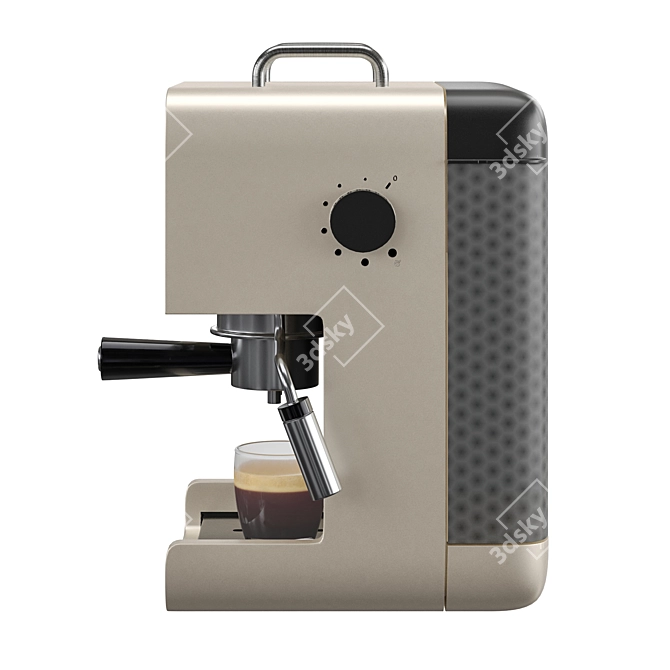 Premium Espresso Coffee Machine, 3D Model 3D model image 11