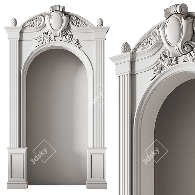 Classic Arch 05. 3D Model 3D model image 1