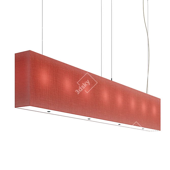 Sleek Line 2400 Pendant Shade 3D model image 3