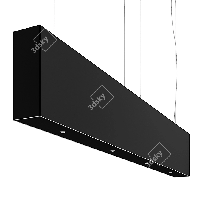 Sleek Line 2400 Pendant Shade 3D model image 5