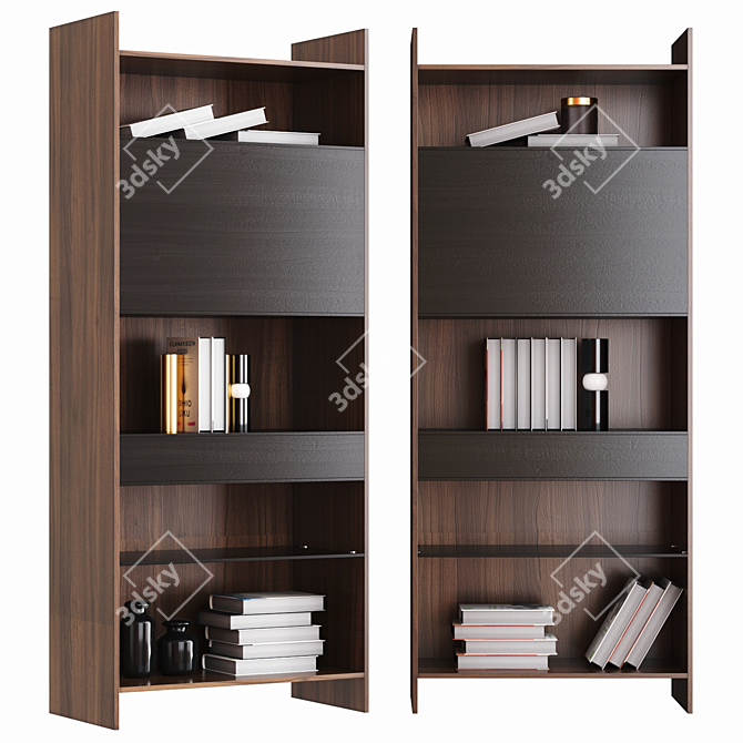 Elegant Aura Cabinet by Medusa Home 3D model image 1