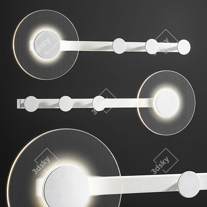 Mantra Venus Wall Light-Hanger 3D model image 7