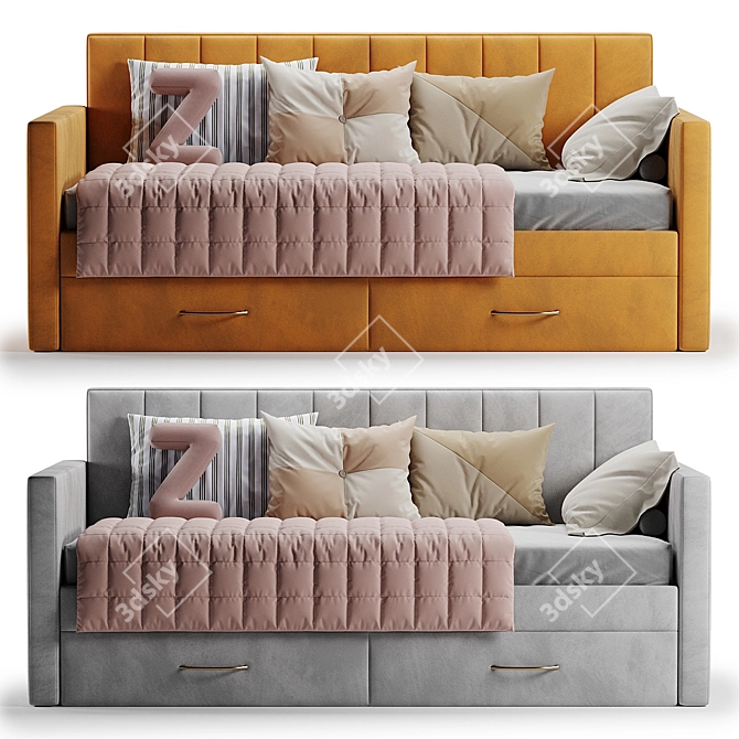 Lunason Mild Bed 2017 3D model image 2