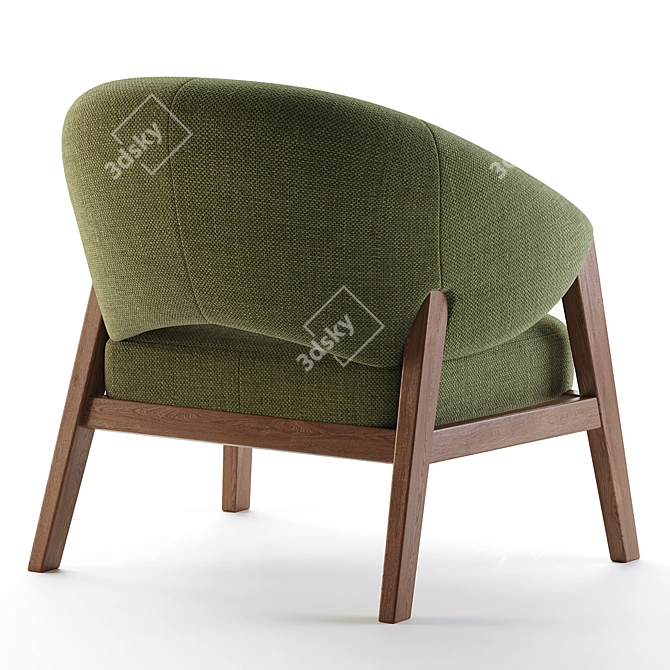 Modern Apora Armchair: Corona Render 3D model image 3