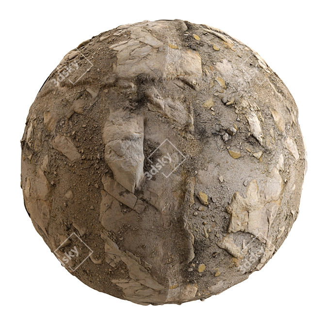 Seamless Texture Displacement Modifier 3D model image 1