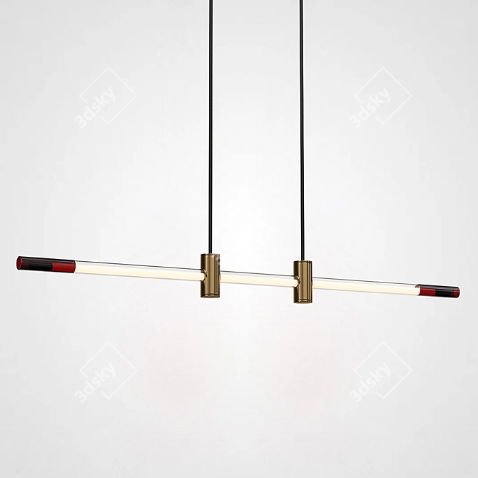 ImperiumLoft NISGA 140 Pendant Light 3D model image 2