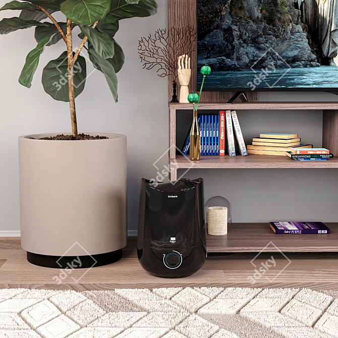 Ultrasonic Air Humidifier by Timberk 3D model image 6