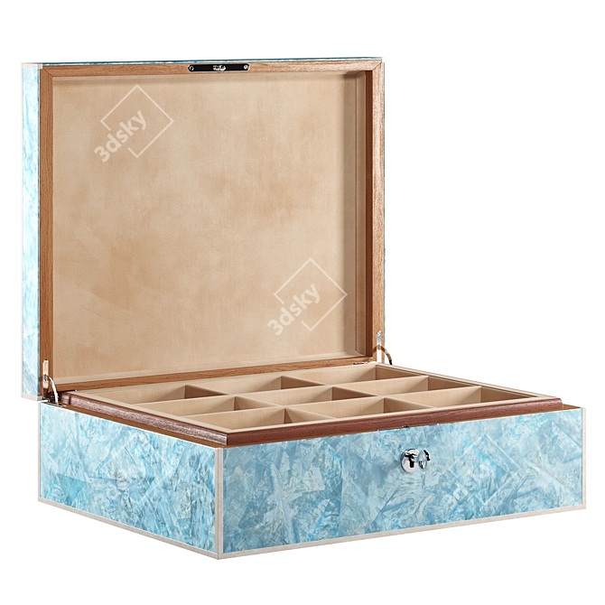 Versatile Decorative Jewellery Boxes 3D model image 3