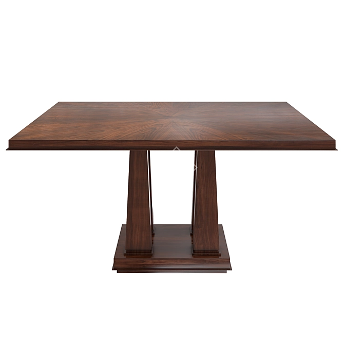 Luxury Dining Table, Beacon Collection 3D model image 1