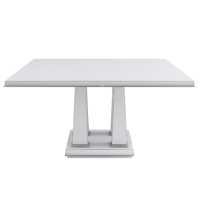 Luxury Dining Table, Beacon Collection 3D model image 2