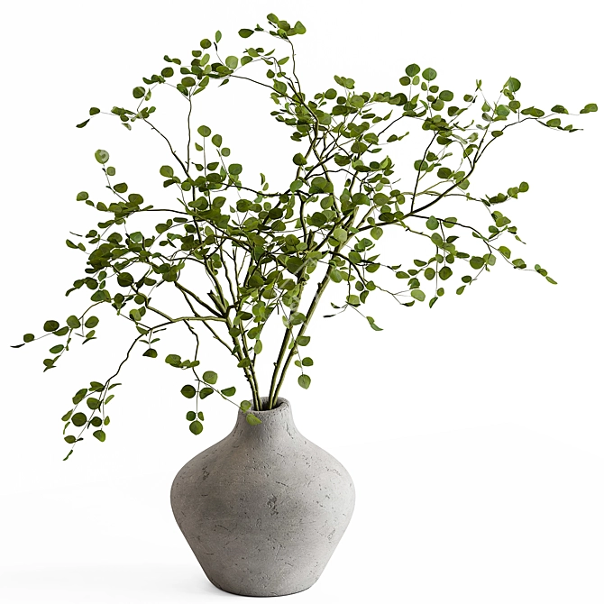 Verdant Flora Bouquet 153 3D model image 1
