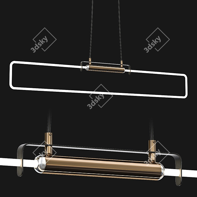 ImperiumLoft Pendant Light RA 3D model image 1