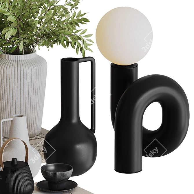 Ornamental 3D Model Set, 171K Polygons 3D model image 5