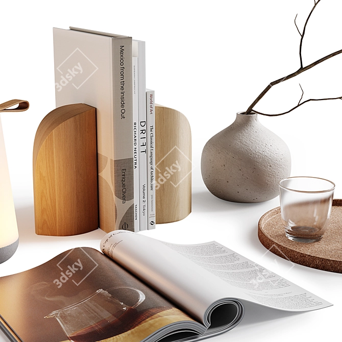 Pablo Uma Mini Decor Set 3D model image 2
