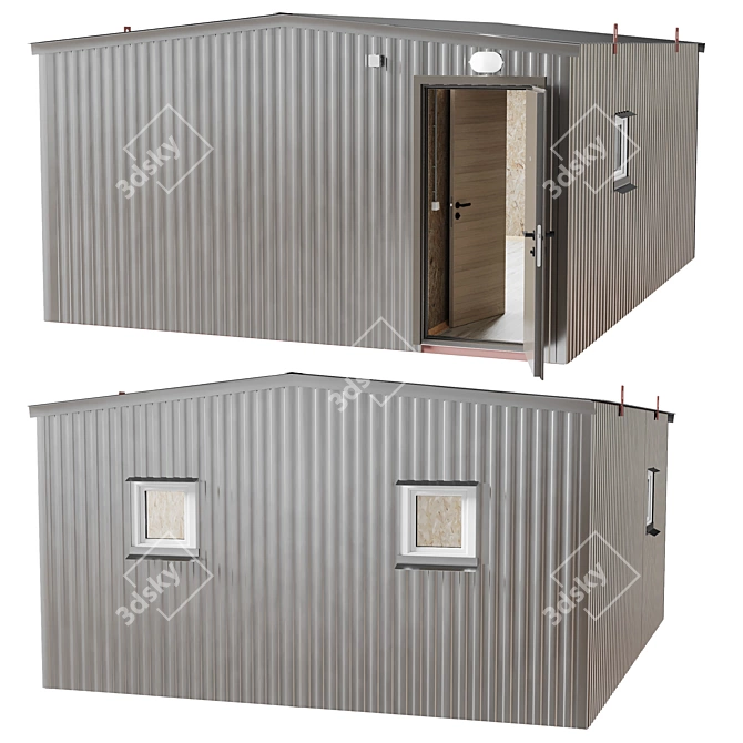 Portable Living Unit "Base 3D model image 1