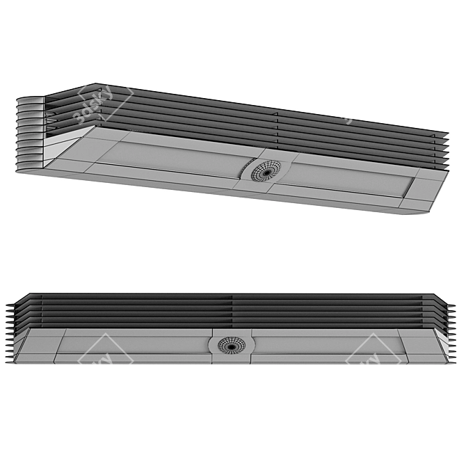 BactoSfera EKRAN Jalousie 15: UV Air Disinfection 3D model image 2
