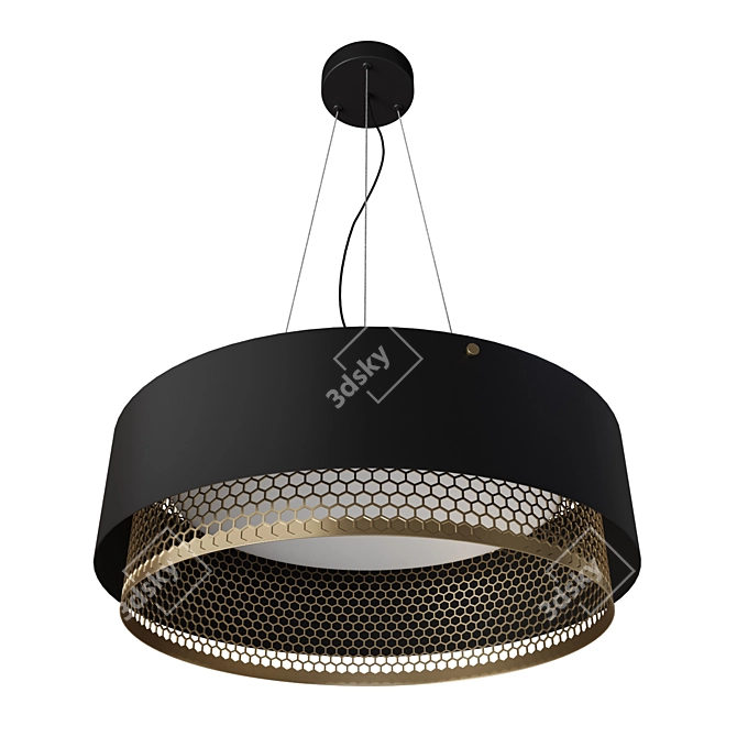 Loft Ceiling Pendant Sonex ANTEY 3D model image 2