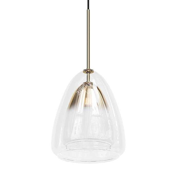 SELENITE Pendant Light Fixture 3D model image 1