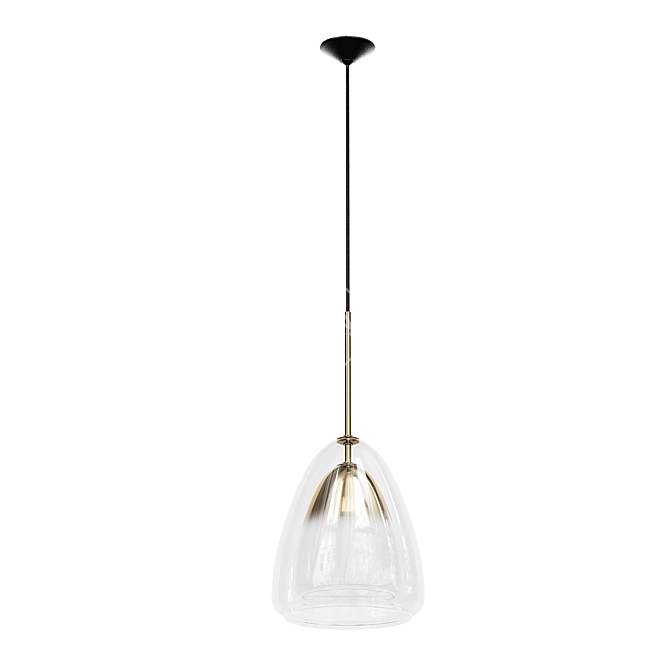 SELENITE Pendant Light Fixture 3D model image 2