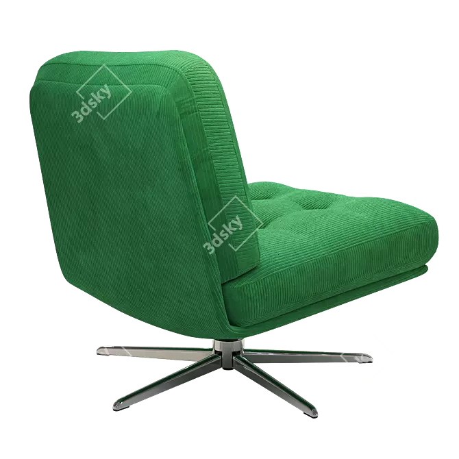 IKEA DYVLINGE Swivel Chair: Stress-Relief Comfort 3D model image 2