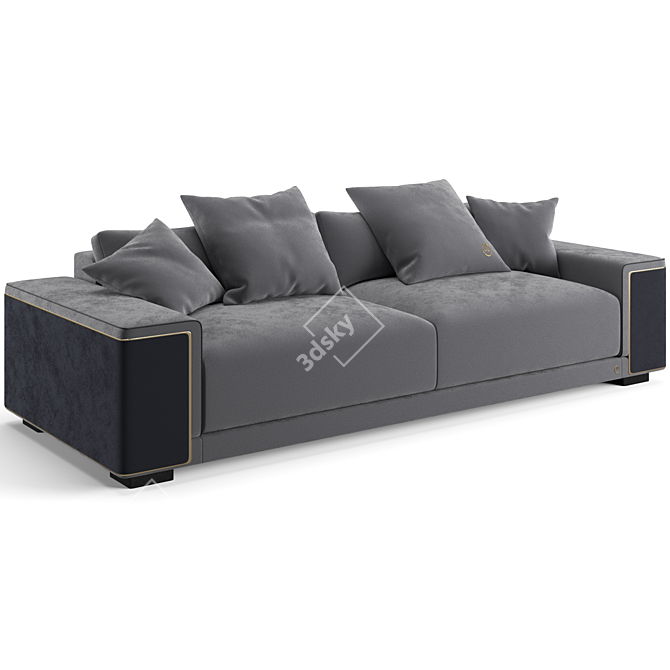 Luxence Luxe Olympic Sofa 3D model image 2