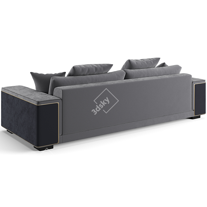 Luxence Luxe Olympic Sofa 3D model image 3