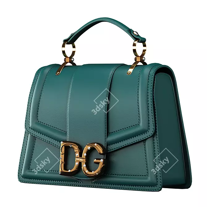 Luxury Women's Handbags Collection 3D model image 5