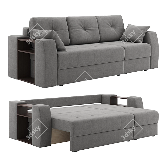 Optimus Transforming Sofa Bed 3D model image 1