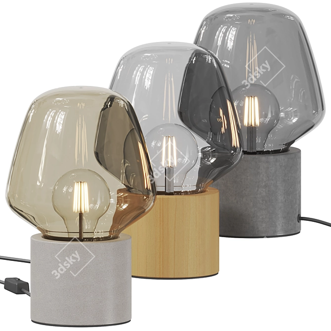 Nordlux Christina Table Light Fixture 3D model image 1