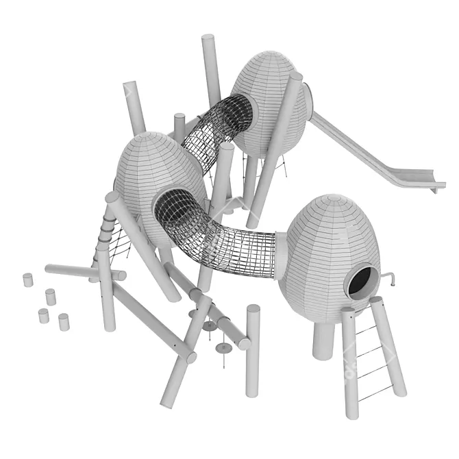 Nest Playground Set 3D model image 2