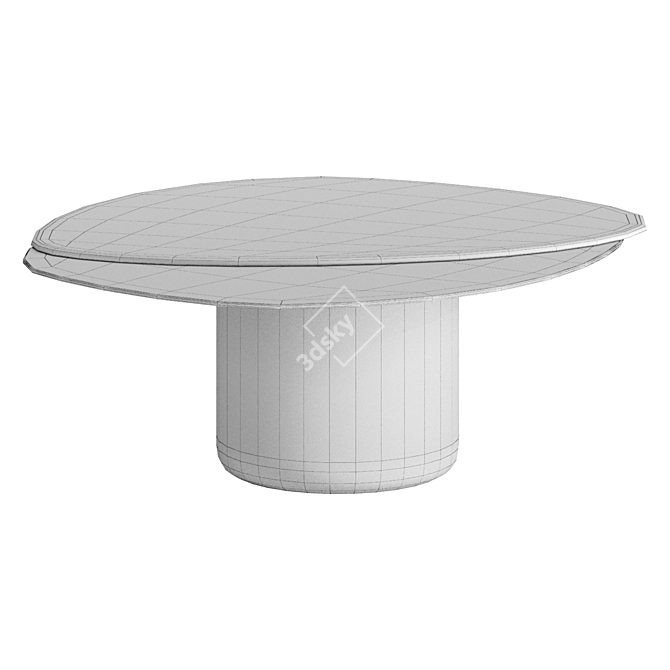 Modern SPLASH Coffee Table 3D model image 4