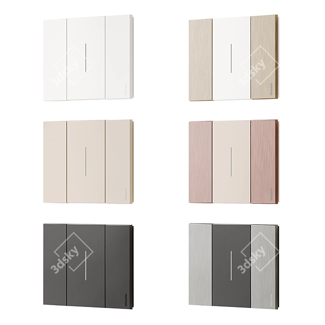 Bticino Living Now Electrical Switches 3D model image 4