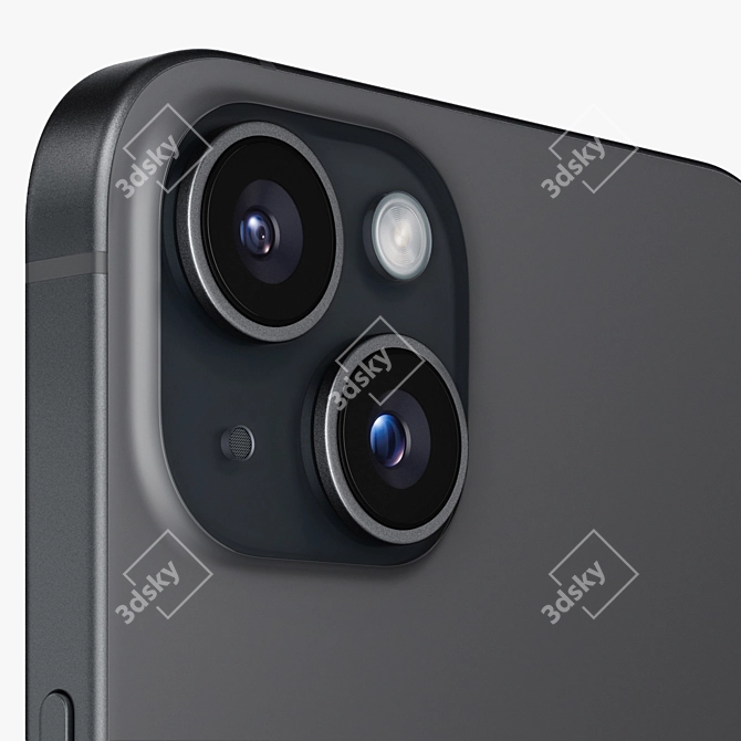  Apple iPhone 15 Plus Renders 3D model image 6