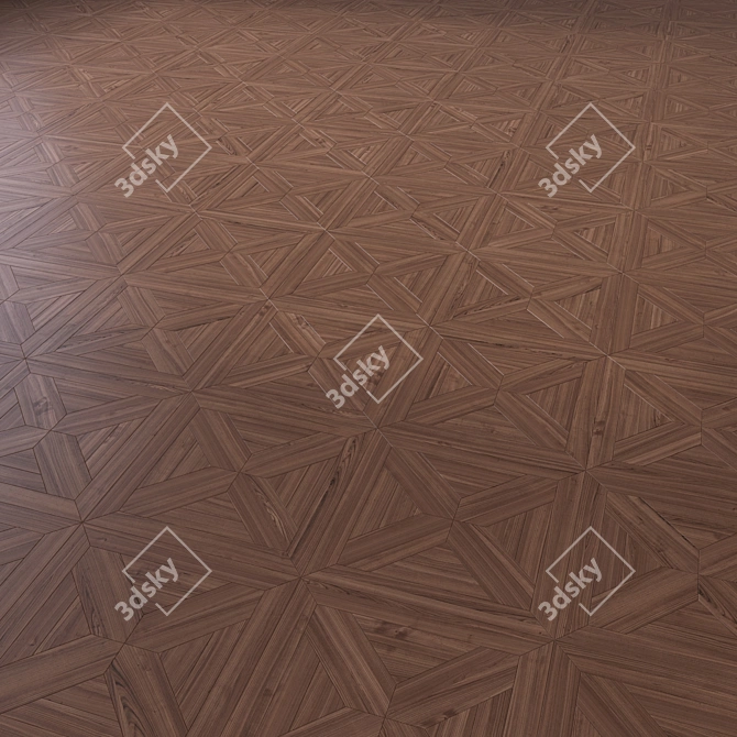 Versatile High-Quality 3D Wooden Flooring 3D model image 4