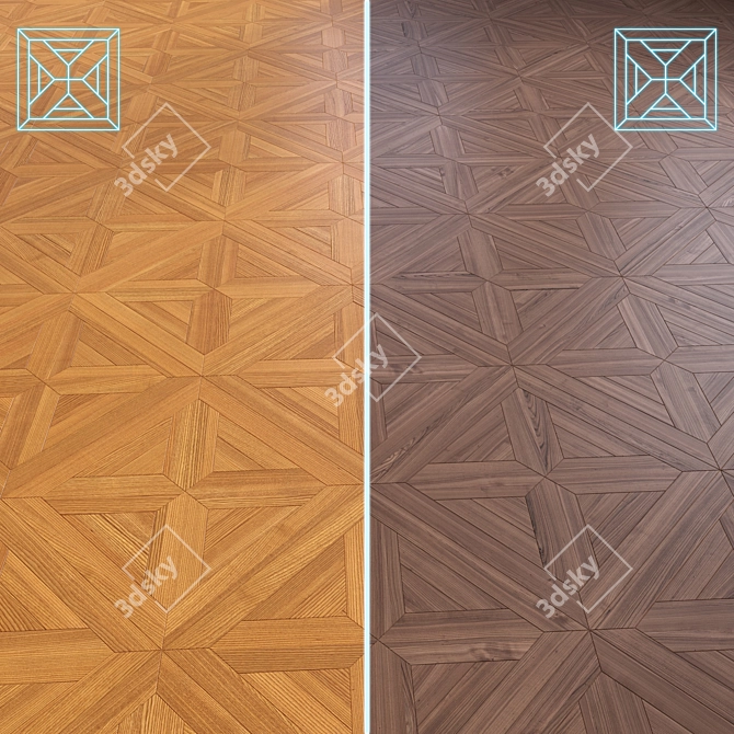 Versatile High-Quality 3D Wooden Flooring 3D model image 7