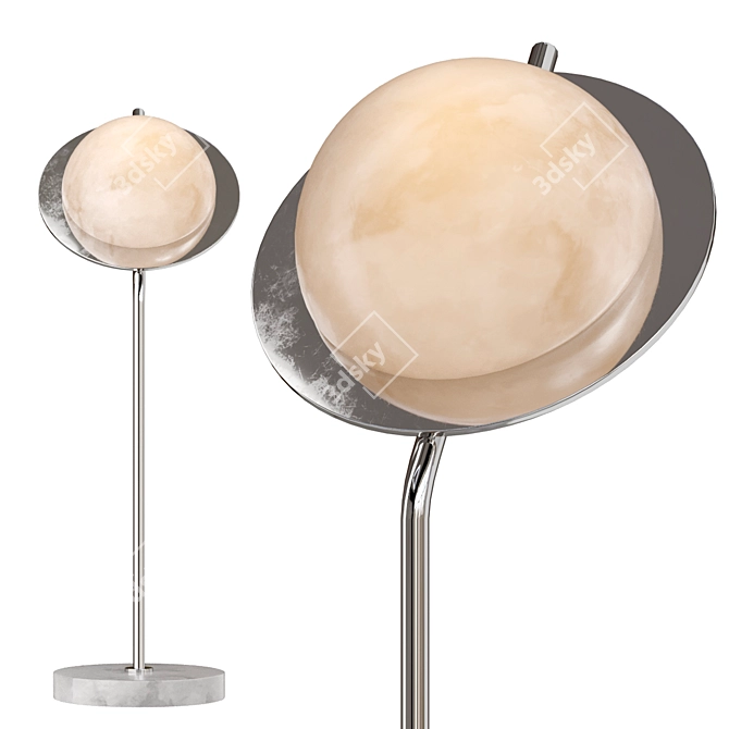 Designer Claudio Tab Table Lamp 3D model image 1