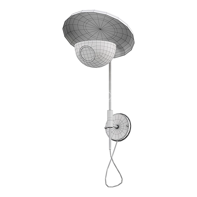 Elegante Italian Wall Lights 3D model image 3