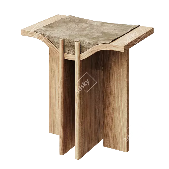 Summit Stool by Joanne Odisho 3D model image 1