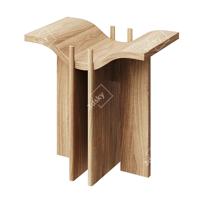 Summit Stool by Joanne Odisho 3D model image 2