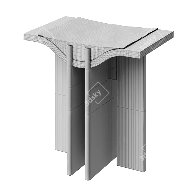 Summit Stool by Joanne Odisho 3D model image 3