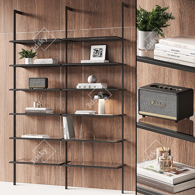 Dica Hogar Less Shelving System 3D model image 4