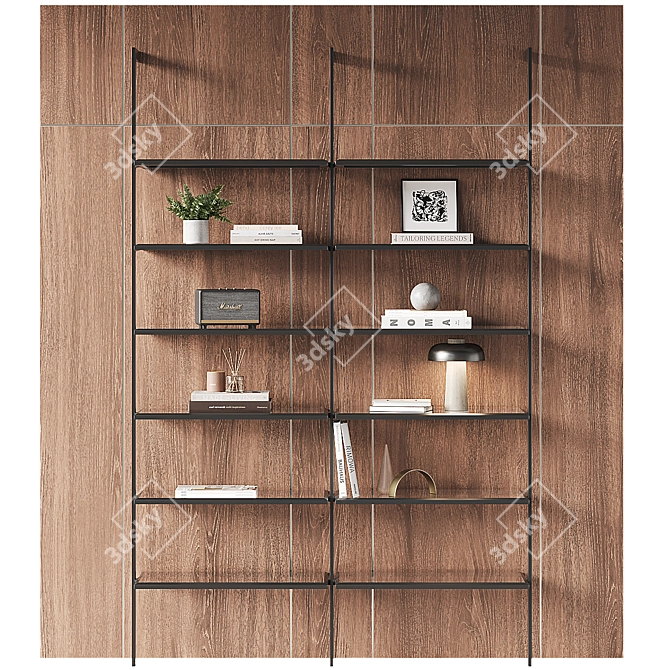 Dica Hogar Less Shelving System 3D model image 1