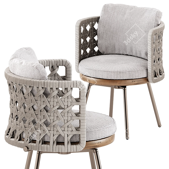 Torii Nest Outdoor Chair 3D model image 3