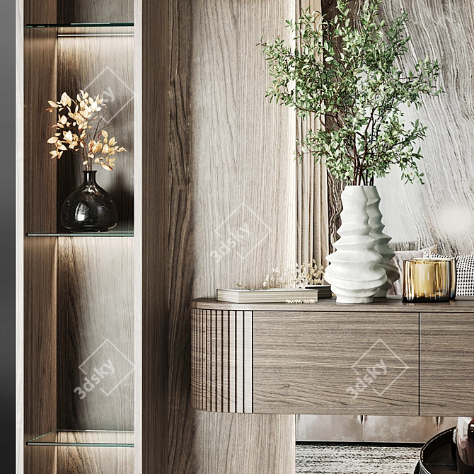 Corona Render-Ready Foyer Set 3D model image 4