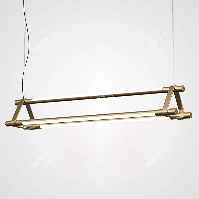ImperiumLoft TWIN Pendant Light 3D model image 2